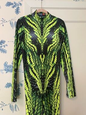 Devil Walking Electric Viper Catsuit M